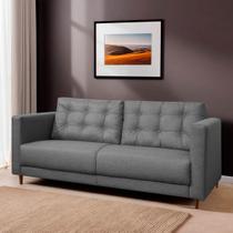 Sofá Living Viena 2 Lugares 170cm para Sala Recepção Consultório Linho - SOFA STORE