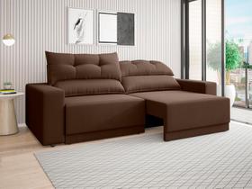 Sofá Lord 2,00m Retrátil e Reclinável Velosuede - NETSOFAS