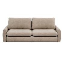 Sofá Luka Retrátil Sem Caixa Medida 230cm Tecido Linho