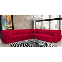 Sofá Magno 4.57x3.77m de Canto, Retrátil e Reclinável