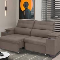 Sofá Manaus 180 Cm Retratil e Reclinável Sofá Manaus 180 Cm Retratil e Reclinável