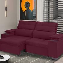 Sofá Manaus 180cm Retrátil e Reclinável Sofá Manaus 180cm Retrátil e Reclinável