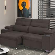 Sofá Manaus 230cm Retrátil e Reclinável Sofá Manaus 230cm Retrátil e Reclinável