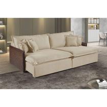 Sofá Martins M-160 Linho 2 Módulos De 80cm Estofados Martins Linho Bege Sofá Martins M-160 Linho 2 Módulos De 80cm Estofados Martins Linho Bege
