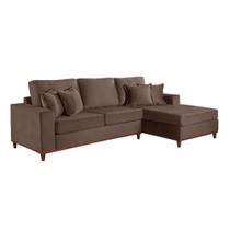 Sofa Martins M-187 Canto - V-211 Marrom