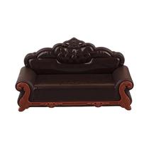 Sofá Miniatura Vintage Para Casa De Bonecas 1/12, Decoração De Móveis Para Sala De Estar