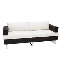 Sofá Modelo Begônia Branco Sofá Modelo Begônia Branco