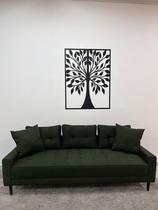 Sofá Modelo Paris Sarja verde escuro