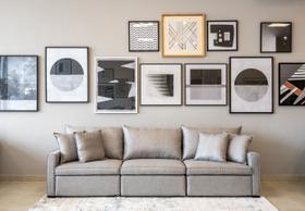 Sofá Modena - Lino Silver