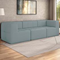 Sofá Modulado 3 Lugares 231cm Espuma D33 Multimóveis CR45354
