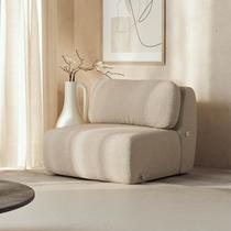Sofá Modular 100cm sem Braço Orla CabeCasa MadeiraOriginals Dourado Areia Sofá Modular 100cm sem Braço Orla CabeCasa MadeiraOriginals Dourado Areia
