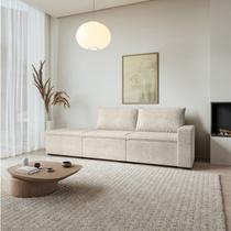 Sofá Modular 2 Lugares com Braço Lateral Direita Zen CabeCasa MadeiraOriginals Sofá Modular 2 Lugares com Braço Lateral Direita Zen CabeCasa MadeiraOriginals