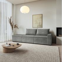 Sofá Modular 2 Lugares com Braço Lateral Direita Zen CabeCasa MadeiraOriginals