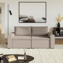 Sofá Modular 2 Lugares com Braços Laterais Zen CabeCasa MadeiraOriginals Sofá Modular 2 Lugares com Braços Laterais Zen CabeCasa MadeiraOriginals