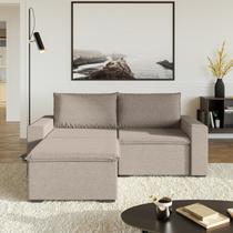 Sofá Modular 2 Lugares com Braços Laterais Zen CabeCasa MadeiraOriginals Sofá Modular 2 Lugares com Braços Laterais Zen CabeCasa MadeiraOriginals