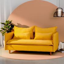 Sofá Modular 2 Lugares Pé Madeira Sôma CabeCasa MadeiraOriginals