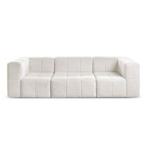 Sofá Modular 3 Lugares Bouclé