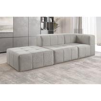 Sofá Modular 3 Lugares Bouclé