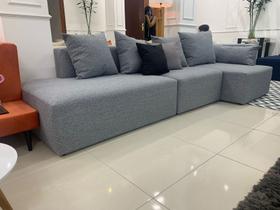 Sofá Modular 3,00 Chaise Modular Linho Modulado - LAR PREMIUM