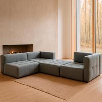 Sofa modular 4 lugares Burgos - COLISEU