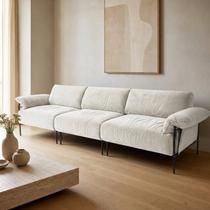 Sofá Modular Basileia 340cm com Base Metálica Off White Yescasa Sofá Modular Basileia 340cm com Base Metálica Off White Yescasa
