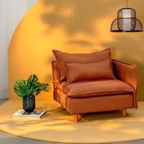 Sofá Modular Braço Lateral com Pé Madeira Sôma CabeCasa MadeiraOriginals