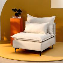 Sofá Modular com Encosto Pé Metal Sôma CabeCasa MadeiraOriginals Sofá Modular com Encosto Pé Metal Sôma CabeCasa MadeiraOriginals
