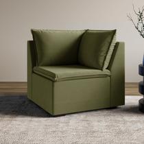 Sofá Modular de Canto 90cm Zen CabeCasa MadeiraOriginals Sofá Modular de Canto 90cm Zen CabeCasa MadeiraOriginals