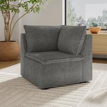 Sofá Modular de Canto 90cm Zen CabeCasa MadeiraOriginals Sofá Modular de Canto 90cm Zen CabeCasa MadeiraOriginals