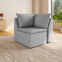 Sofá Modular de Canto 90cm Zen CabeCasa MadeiraOriginals