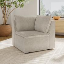 Sofá Modular de Canto 90cm Zen CabeCasa MadeiraOriginals Sofá Modular de Canto 90cm Zen CabeCasa MadeiraOriginals