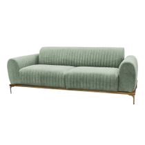 Sofá Molino 2 Lugares 180cm Pés Ouro Fosco Bouclé Verde Menta - Nexta Casa Sofá Molino 2 Lugares 180cm Pés Ouro Fosco Bouclé Verde Menta - Nexta Casa