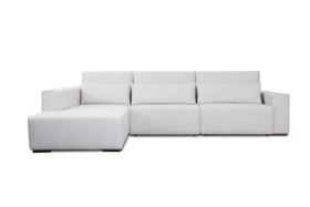 Sofá Mont Blanc - Linho Queens Cinza