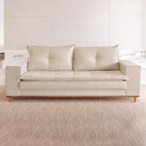 Sofá na Caixa Bellagio 2 Lugares 2,00m Bege