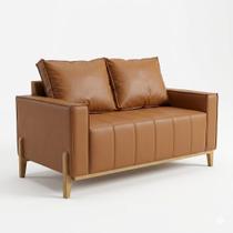 Sofá Namoradeira 2 Lugares material sintético Confortável Sala Apartamento Clínicas Sofá Namoradeira 2 Lugares material sintético Confortável Sala Apartamento Clínicas