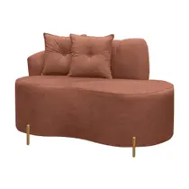 Sofá Namoradeira Orgânico Grécia 3 Lugares 180cm Bouclê
