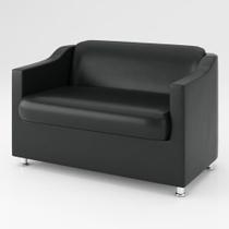 Sofá Namoradeira Tilla Confortável material sintético Balaqui Decor Sofá Namoradeira Tilla Confortável material sintético Balaqui Decor