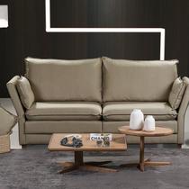 Sofá Natal Living com 3 Lugares 200cm Linho Corriente Yescasa Bege Sofá Natal Living com 3 Lugares 200cm Linho Corriente Yescasa Bege