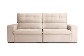 Sofá New Toronto 2,20m Veludo Itália Avelã