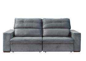 Sofá New Toronto - Veludo Itália Grafite