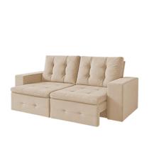 Sofá New York 3 Lugares Veludo Caramelo Da Jw Estofados 210x98x93 cm Sofá New York 3 Lugares Veludo Caramelo Da Jw Estofados 210x98x93 cm