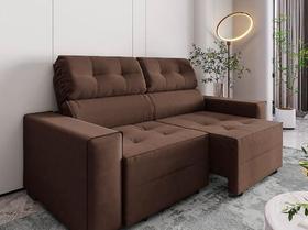 Sofá New York Premium 2m Marrom