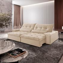 Sofá Nivus Linho 2 Módulos de 80cm B25cm Meu Sofá Online