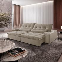 Sofá Nivus Veludo 2 Módulos 80cm B25cm Meu Sofá Online