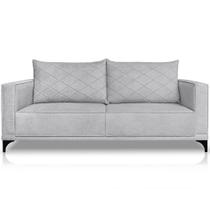 Sofa Nori 2 Lugares Pes De Ferro 160cm Linho Boucle 3302 Ezz 3302 Sofa Nori 2 Lugares Pes De Ferro 160cm Linho Boucle 3302 Ezz 3302