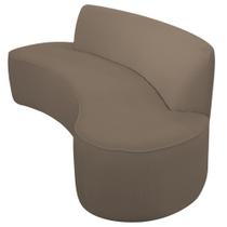 Sofá Orgânico 04 Lugares 230cm Mônaco Bouclé Marrom - Nexta Casa Sofá Orgânico 04 Lugares 230cm Mônaco Bouclé Marrom - Nexta Casa