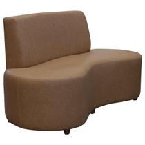 Sofá Orgânico 2 Lugares 160cm Coréia Para Sala Em material sintético Sofá Orgânico 2 Lugares 160cm Coréia Para Sala Em material sintético