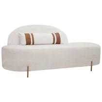 Sofá Orgânico 2 Lugares Living Maitê 1.80m Linho Bege SOFA STORE
