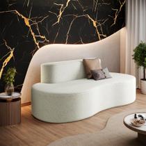 Sofá Orgânico 3 Lugares Recepção Hall Bouclê Balaqui Decor Sofá Orgânico 3 Lugares Recepção Hall Bouclê Balaqui Decor