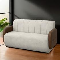 Sofá Orgânico Curvo 2 Lugares Malbec 150cm Bouclê - SOFA STORE